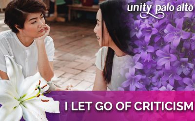 I Let Go of Criticism | 40 Days of Letting Go – Lent 2023