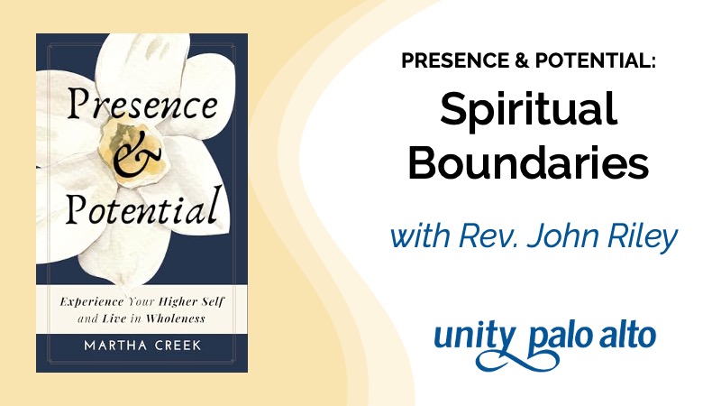 Spiritual Boundarieswith Rev. John Riley
