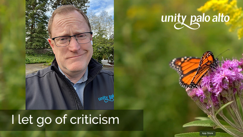 I Let Go of Criticism | 40 Days of Letting Go – Lent 2024