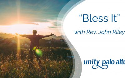 “Bless it”with Rev. John Riley