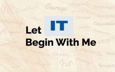 Let It Begin With Mewith Rev. John Riley